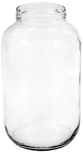 Szklany słoik do wekowania 4,25 l z szerokim wieczkiem 100 mm