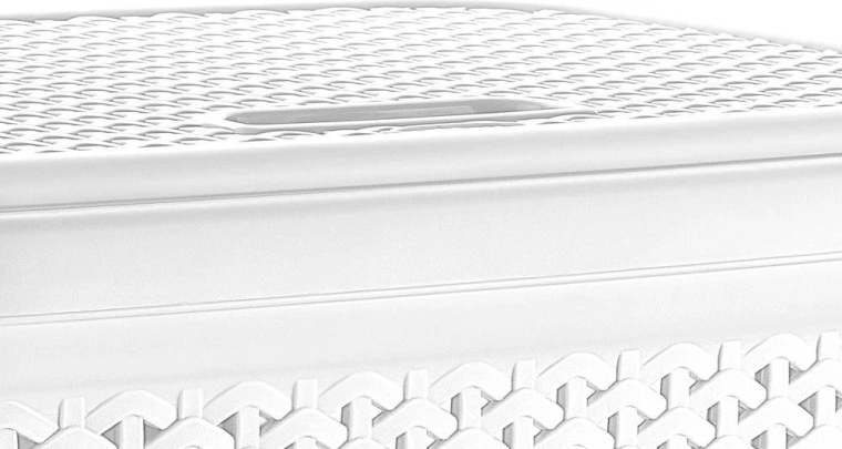 Zamykania pokrywa dla czystego wyglądu