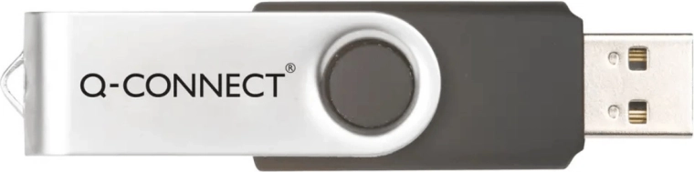 Pamięć USB Q-CONNECT 16 GB USB 2.0 z obrotową osłoną