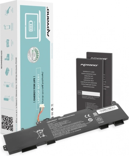 Bateria Movano SS03XL do HP EliteBook 735/745/840 G5 i G6 (4100 mAh, 47 Wh)