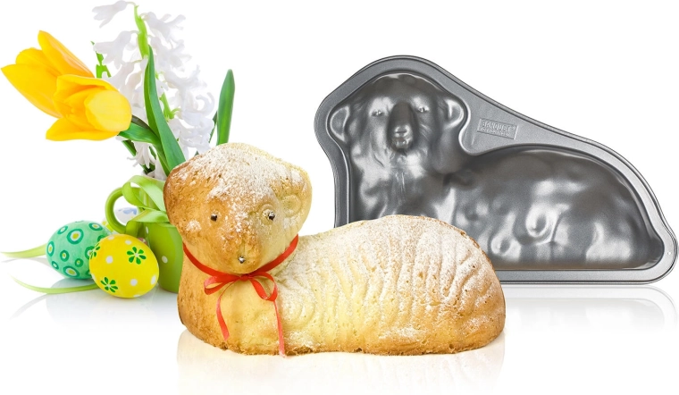 Detaliczny trójwymiarowy kształt baranka