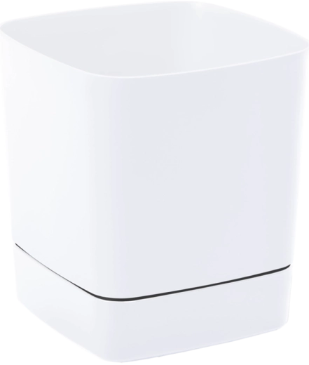 Doniczka Clima z podstawką 160 × 160 mm biała