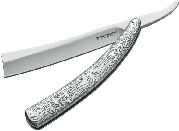Magnum Fleet Street Razor – nóż składany w kształcie brzytwy 12,3 cm, w całości metalowy