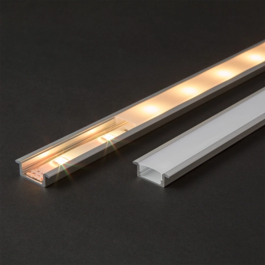 Aluminiowy profil LED U 1 m