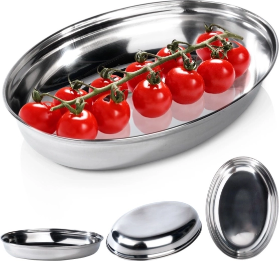 Głęboki owalny kształt