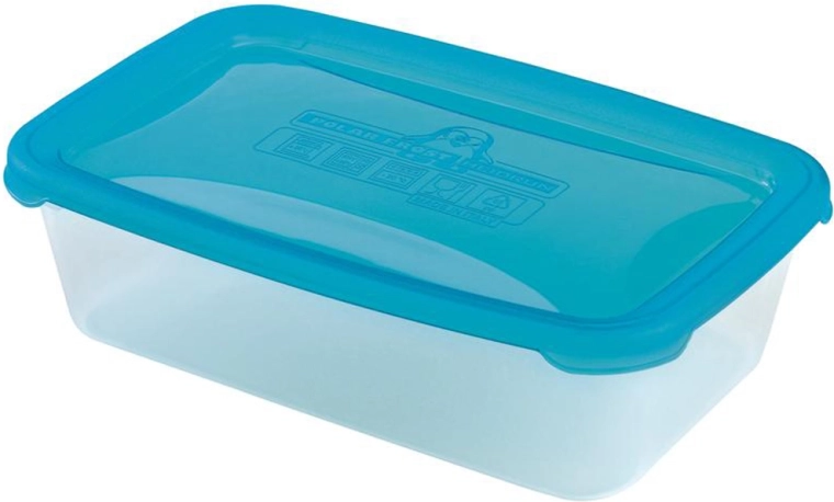 Plastowy pojemnik Polar Frost 2,1 l prostokątny
