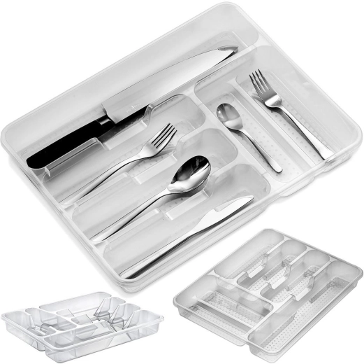 Przejrzysty podział dla wszystkich sztućców