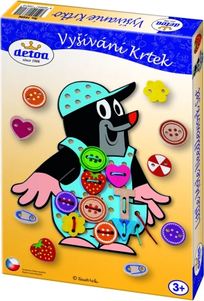 Detoa Zabawka do haftowania Krecik
