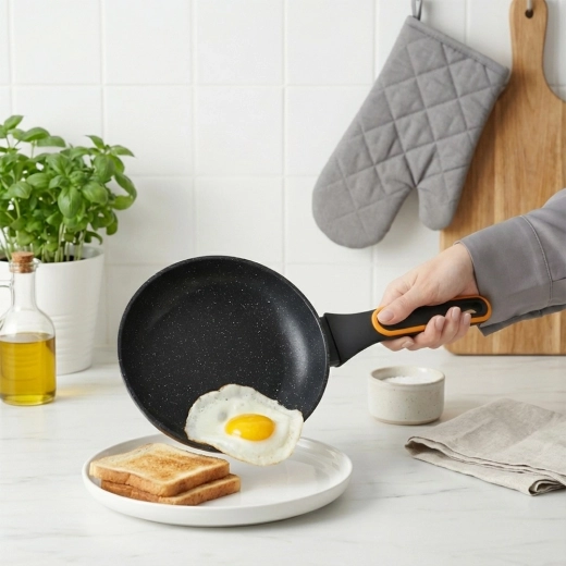 Nieprzywierająca granitowa powłoka dla zdrowego gotowania