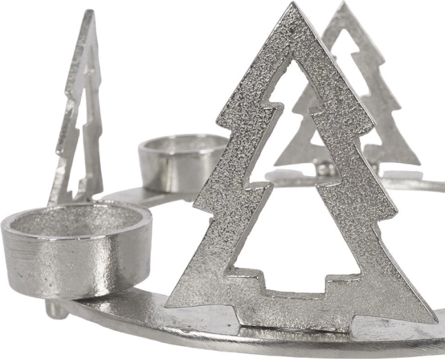 Solidne aluminiowe wykonanie w srebrnym kolorze