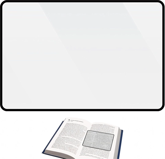 Szeroka powierzchnia dla łatwego czytania