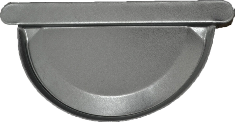 Zaślepka rynny 330 mm ocynk