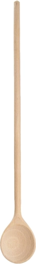Okrągła drewniana łyżka 40 cm