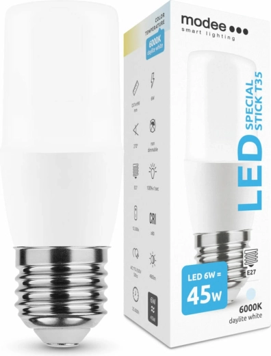 Modee Smart Lighting LED żarówka T35 E27 6 W zimna biel