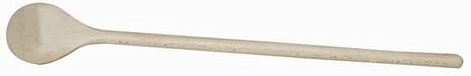 Drewniana okrągła łyżka kuchenna 45 cm