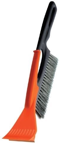 Skrobak do lodu ze szczotką 9 × 40 cm, plastik, do −40 °C