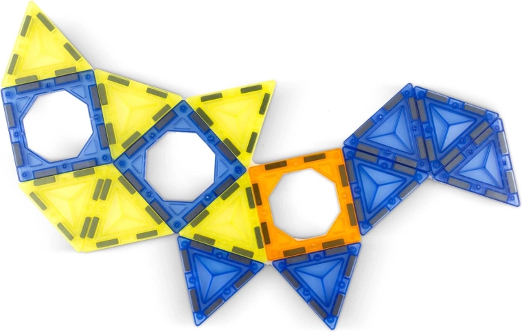 Przezroczyste magnetyczne elementy i łatwe łączenie