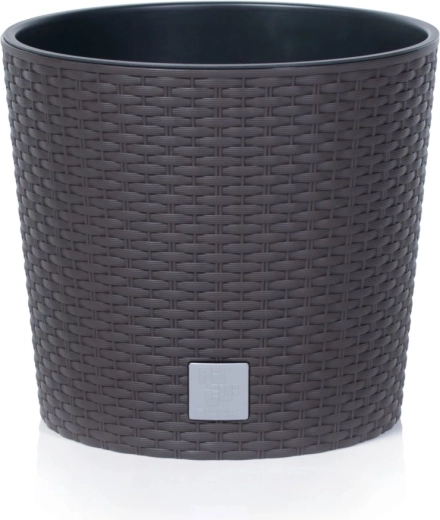 Donica Rato Round z wkładem 25 cm, umbra