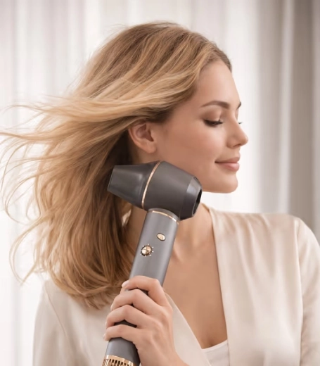 Pełna kontrola: 3 temperatury, 3 prędkości i zimny nawiew