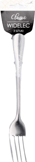 Zestaw 3 widelców Classic ze stali nierdzewnej