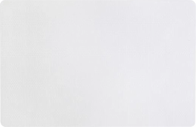 Białe plastikowe podkładki 44 × 28,5 cm
