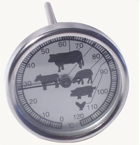 Termometr szpilkowy do żywności ze stali nierdzewnej