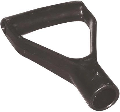 Plastowy uchwyt Y do szpadla, czarny