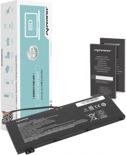Movano bateria do laptopa Acer AN515-54 i AN517-51 (AP18E7M) 3815 mAh 58,75 Wh