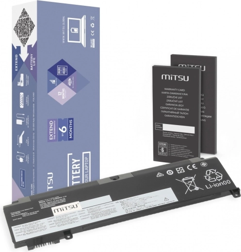 MITSU bateria do Lenovo ThinkPad T460s i T470s 2140 mAh (24 Wh)