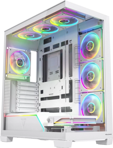 Osiem wentylatorów ARGB dla topowego chłodzenia