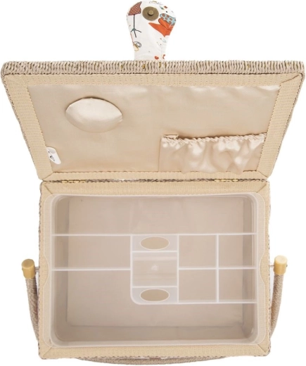 Pokrywa z kieszenią i igielnikiem