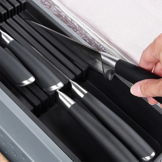 Bezpieczne przechowywanie aż 9 noży