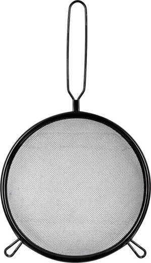 Nierdzewny durszlak BLACK 20 cm