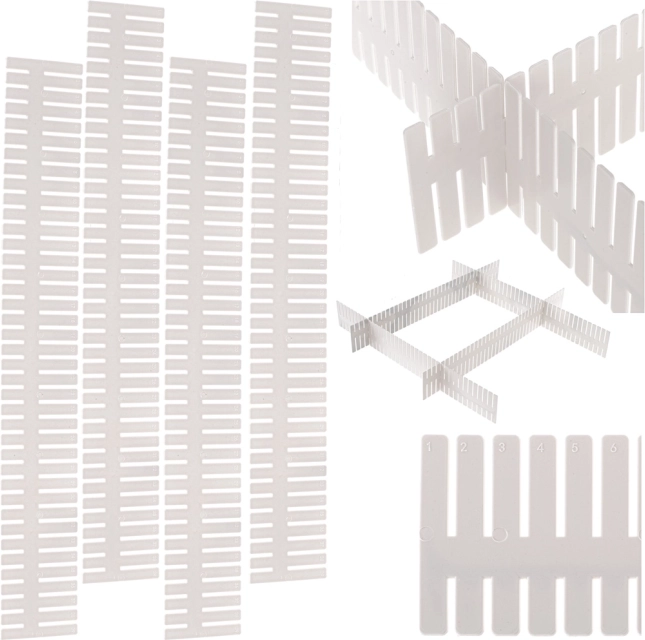 Organizer przegródek do szuflad 4 szt.