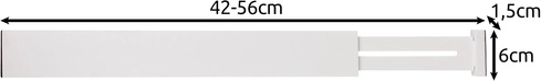 Teleskopowa długość 42–56 cm