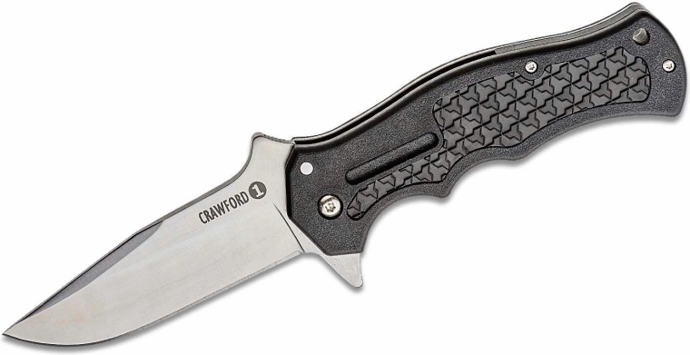 Cold Steel Crawford Model 1 czarny nóż kieszonkowy