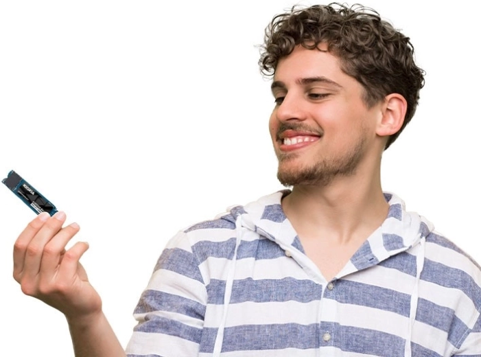 Łatwa instalacja w gnieździe M.2