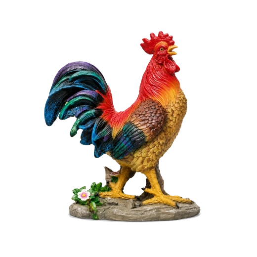 Figurka dekoracyjna koguta do szopki bożonarodzeniowej 41 cm