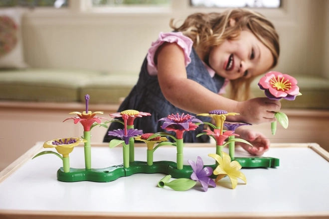 Green Toys kwiatowa grządka – zestaw konstrukcyjny z recyklingowanego plastiku