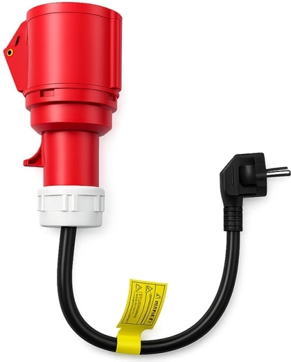 Adapter zasilający CEE 16A 5P na Schuko 230 V do ładowarek EV