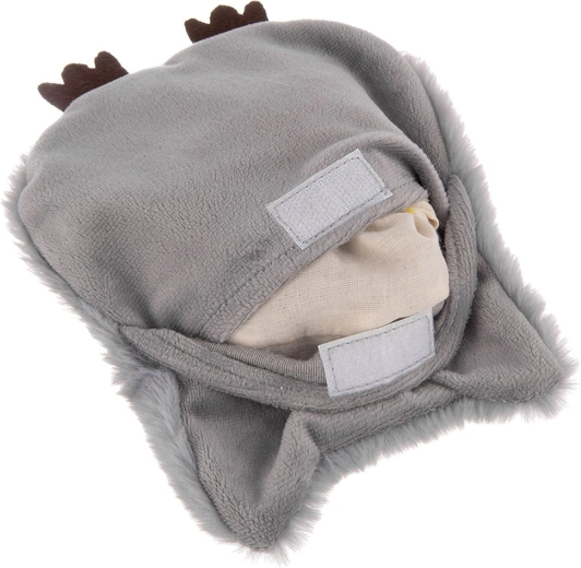 Miękki, pralny pokrowiec w kształcie sówki