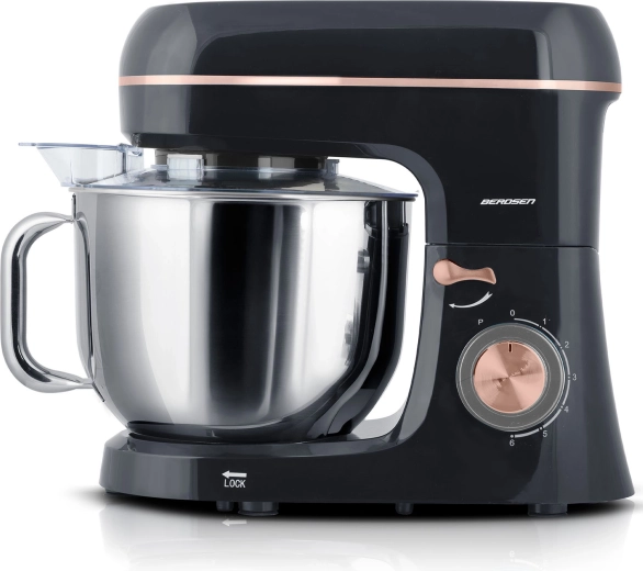 Duża 6 l misa ze stali nierdzewnej z pokrywą