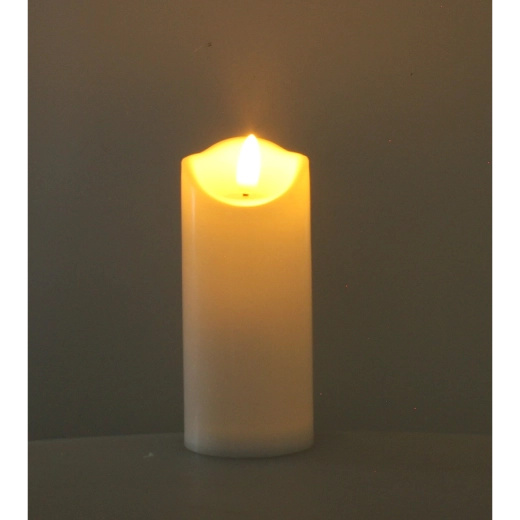 Świeca LED 12,5 cm z efektem płomienia, mix kolorów