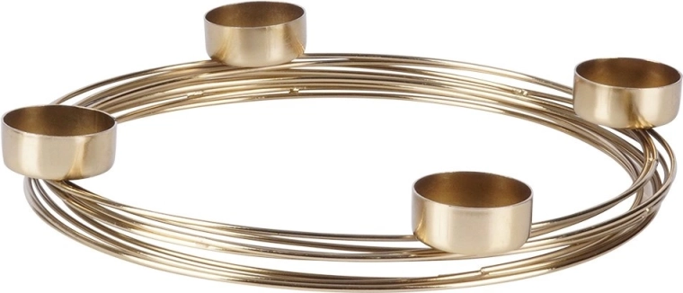 Minimalistyczny złoty akcent