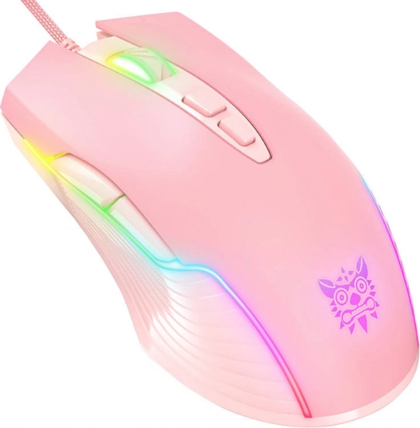 Mysz gamingowa Onikuma CW905 różowa