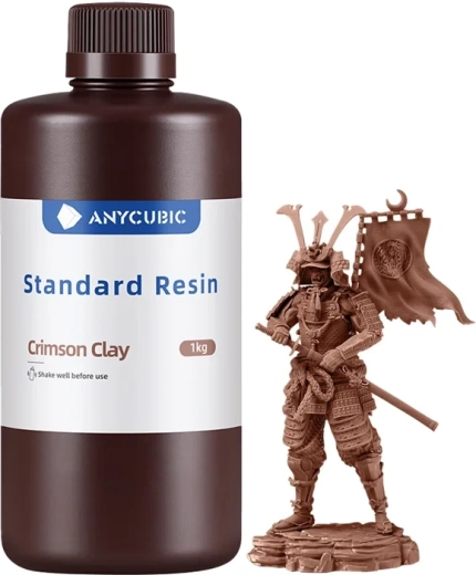 Anycubic standardowa żywica do LCD/DLP druku 3D (Crimson Clay – karminowa glina)