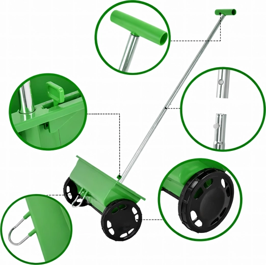 Wygodny uchwyt T i regulowana rączka