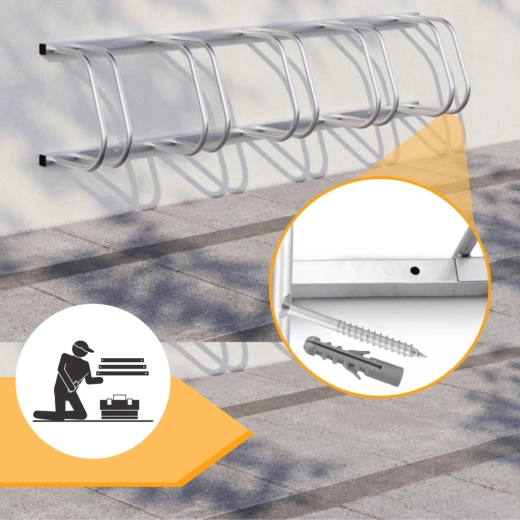 Szybki montaż na ścianie i podłodze