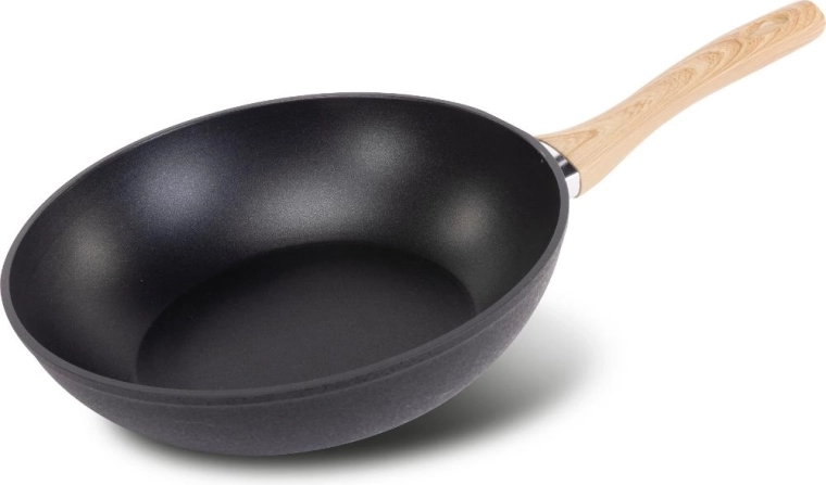 Patelnia wok Lamart Natur 28 cm