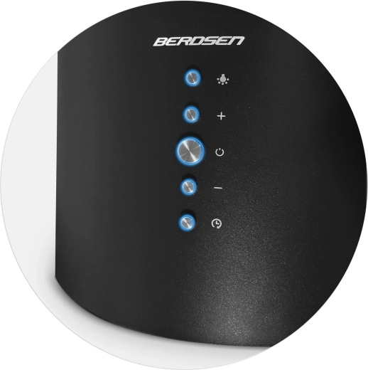 Sterowanie dotykowe i 3 stopnie mocy